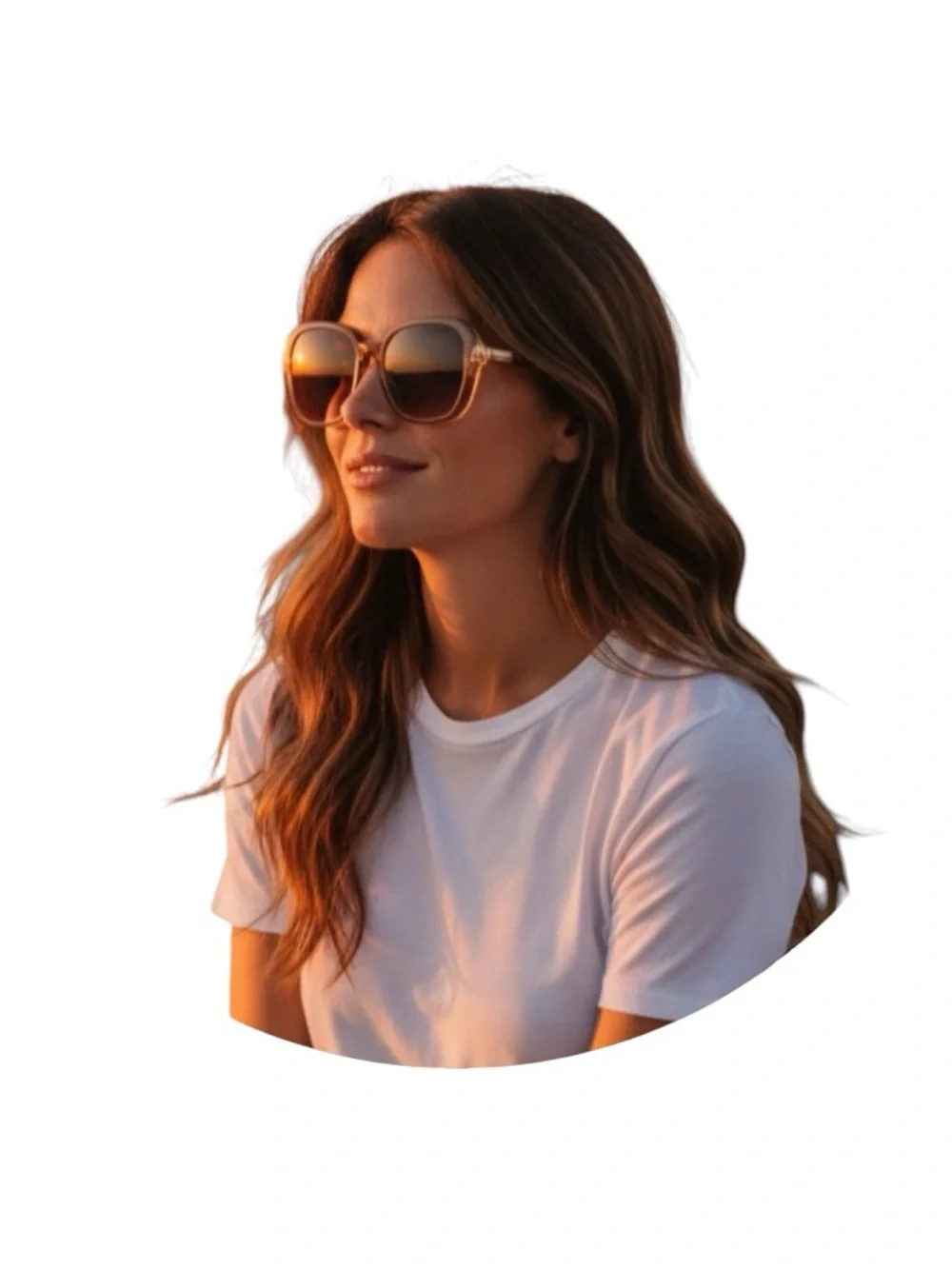 Foster Grant Women’s Brown Gradient Lens Sunglasses - Picture 5 of 8